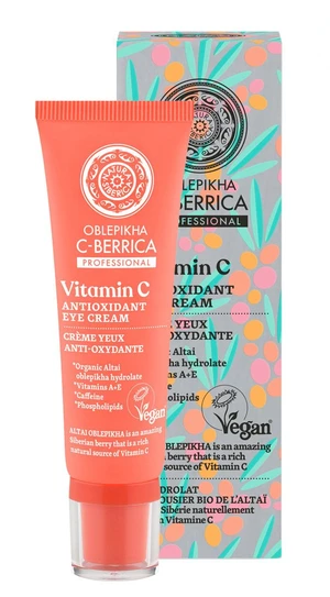 OBLEPIKHA C-BERRICA Rakytník - Vitamin C - Antioxidačný očný krém 30 ml