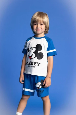 DEFACTO Baby Boy Disney Mickey Minnie Crew Neck T-Shirt