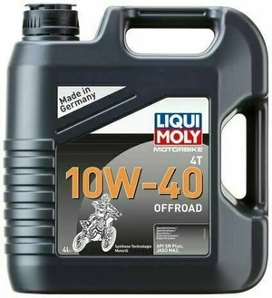 Liqui Moly 3056 Motorbike 4T 10W-40 Offroad 4L Huile moteur