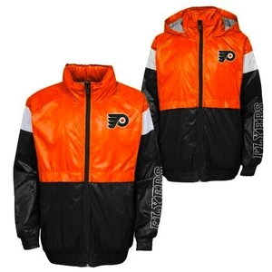 Outerstuff GOAL LINE STANCE FZ WINDBREAKE PHILADELPHIA FLYERS Children's Jacket