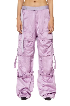 Diesel Trousers - P-MALVAROSA TROUSERS purple