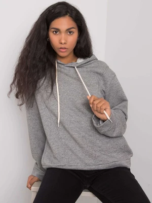 Women's grey hoodie