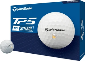 TaylorMade TP5 White w/ Beer Balles de golf