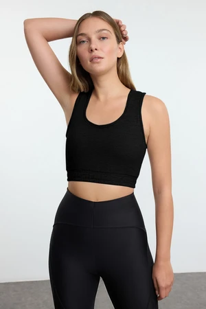 Trendyol Black Supportive/Shaping Knitted Sports Bra