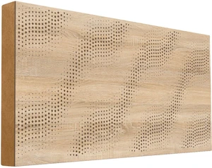 Mega Acoustic FiberPRO120 SineWave Sonoma Oak/Light Brown Panneau de bois absorbant