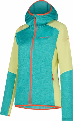 La Sportiva Existence Hoody W Lagoon/Green Banana M Hanorace