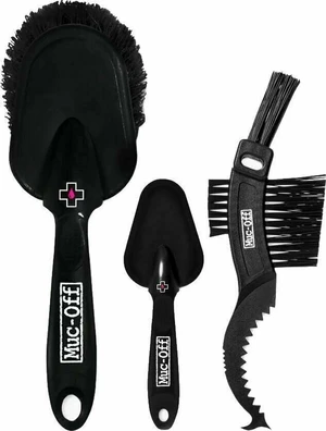 Muc-Off 3x Premium Brush Set Curățare și întreținere