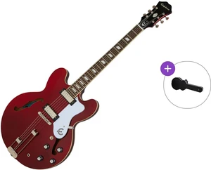 Epiphone Riviera SET Sparkling Burgundy Semiakustická gitara