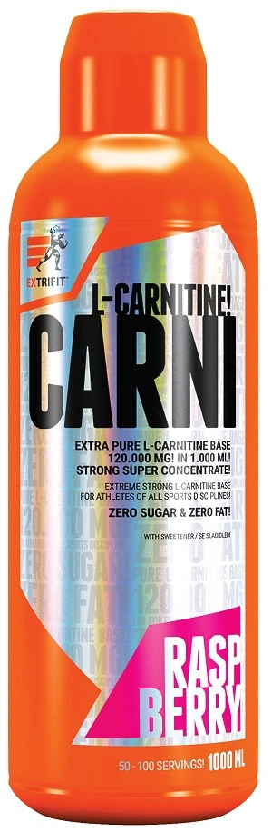 EXTRIFIT Carni 120000 Liquid malina 1000 ml