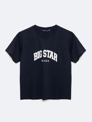 Big Star Kids's T-shirt 152423 403 Navy