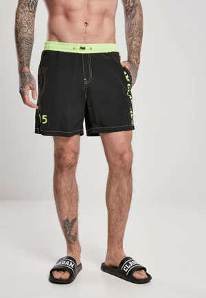 Men's swimwear UC Logo black/green