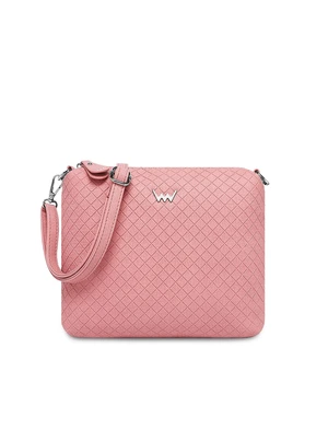 Púdrovo ružová dámska crossbody kabelka VUCH Kismet Pink