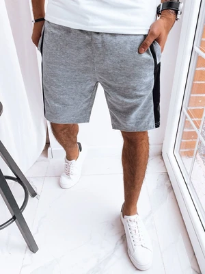 Light Grey Men's Dstreet Tracksuit Shorts