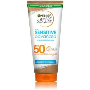 Garnier Ochranné mléko pro citlivou pokožku SPF 50+ Sensitive Advanced (Hypoallergenic Milk) 175 ml