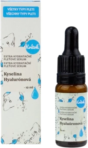 KVITOK Hydratační pleťové sérum - Kyselina hyaluronová 10 ml