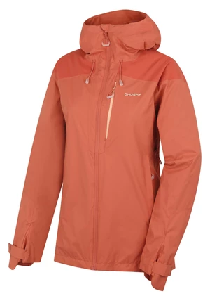 HUSKY Nicker L faded orange women's hardshell jacket