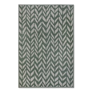 Zielony dywan odpowiedni na zewnątrz z włókien z recyklingu 200x290 cm Georgette – Villeroy&Boch