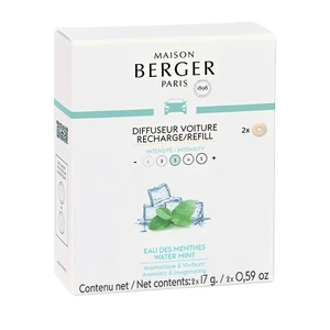 Maison Berger Paris Náhradní náplň do difuzéru do auta Mátová voda Water Mint (Car Diffuser Recharge/Refill) 2 ks