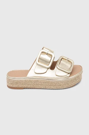 Espadrilky Answear Lab dámské, zlatá barva