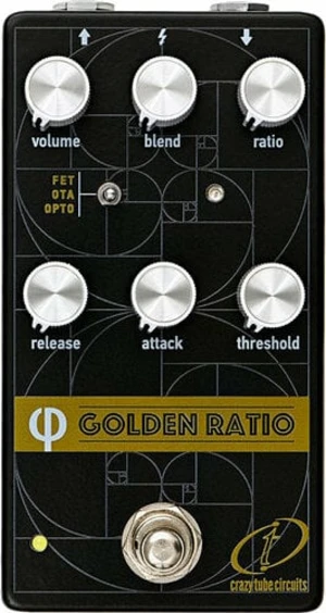 Crazy Tube Circuits Golden Ratio Phi V2 Gitarový efekt