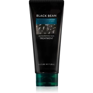 NATURE REPUBLIC Black Bean Invigorating Hair Treatment vlasová kúra proti řídnutí vlasů 200 ml
