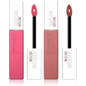 MAYBELLINE NEW YORK Make-Up Set sada rtěnek s matným efektem