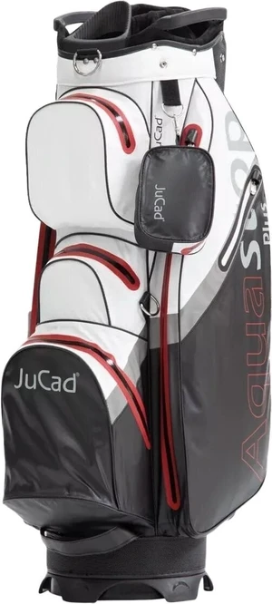 Jucad Aquastop Plus Negru/Alb/Roșu Sac de golf pentru cărucior