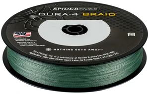 Spiderwire splétaná šňůra dura4 300 m green - průměr 0,17 mm / nosnost 15 kg