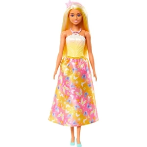 Mattel Barbie Rozprávková Princezná žltá