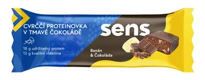 SENS Cvrččí proteinovka v tmavé čokoládě Banán & čokoláda 60 g