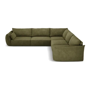 Zielony narożnik (róg zmienny) Vanda – Mazzini Sofas