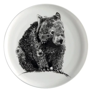 Biały porcelanowy talerz Maxwell & Williams Marini Ferlazzo Wombat, ø 20 cm