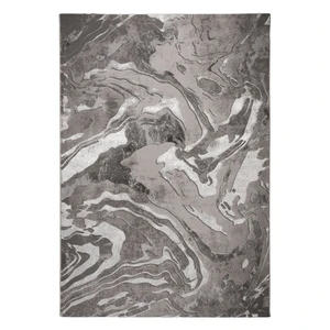 Dywan w szaro-srebrnym kolorze 200x290 cm Marbled – Flair Rugs