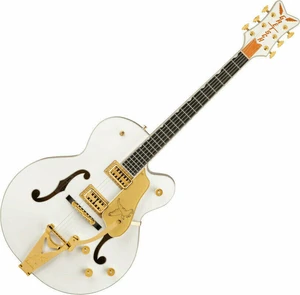 Gretsch G6136TG Players Edition Falcon White Guitare semi-acoustique