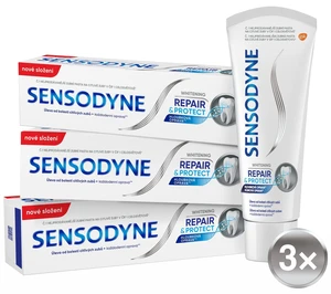 SENSODYNE Zubní pasta Repair & Protect Whitening 3 x 75 ml