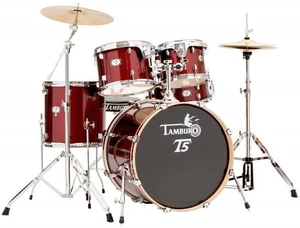 Tamburo T5M22 Red Sparkle Kit de batería