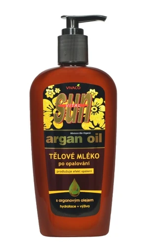 SUN VITAL Tělové mléko po opalování s BIO arganovým olejem 300 ml