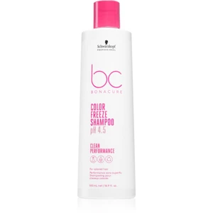 Schwarzkopf Professional BC Bonacure Color Freeze ochranný šampon pro barvené vlasy 500 ml