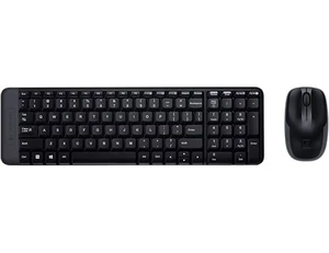 Vezeték nélküli szett Logitech Wireless Set-Keyboard and Mouse MK220, US