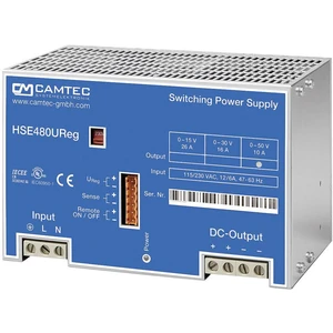 Camtec HSEUreg04801.50T laboratórny zdroj s nastaviteľným napätím  0 - 50 V/DC 10 A 480 W   Počet výstupov 1