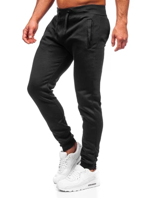 Pantaloni de trening bărbați negri Bolf XW01-A