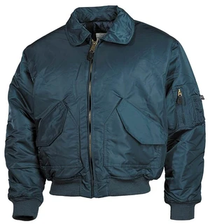 Bunda MFH® Flight Jacket CWU “Bomber“ – Navy Blue (Farba: Navy Blue, Veľkosť: S)