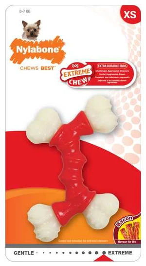 Nylabone Healthy Edibles Extreme Chew Double Bone Xs