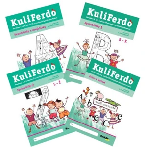 Kuliferdo - Písmenká (komplet) - Barbora Kováčová, Michaela Hanáková