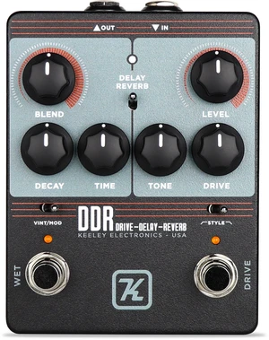 Keeley DDR Drive Delay Reverb Kytarový efekt