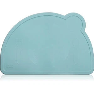 Chicco Placemat silikonové prostírání Blue-green 18m+ 1 ks