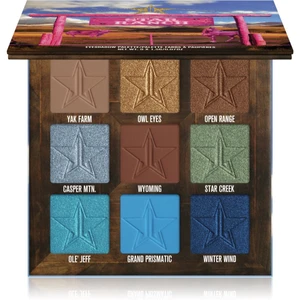 Jeffree Star Cosmetics Star Ranch Mini paletka očných tieňov 9x1,5 g