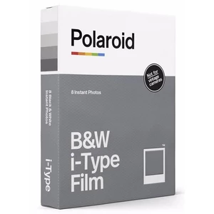 Instantný film Polaroid B&W i-Type Film 8ks (6001) čiernobiely fotopapier do instantného fotoaparátu • Polaroid Originals • i-Type rozmer 10,7 × 8,8 c