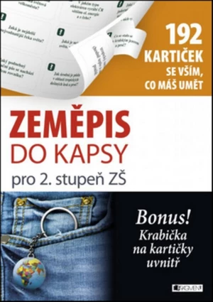 Zeměpis do kapsy pro 2. stupeň ZŠ (192 kartiček)