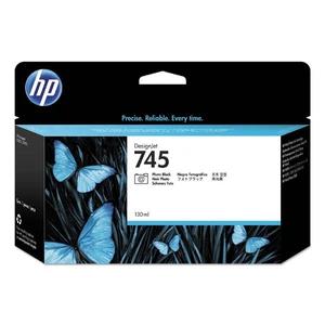 HP 745 F9J98A foto čierna (photo black) originálna cartridge